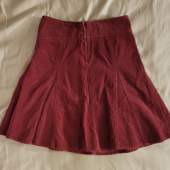 Bass Jeans Corduroy Size 2 Pleated - Picture 1 of 5